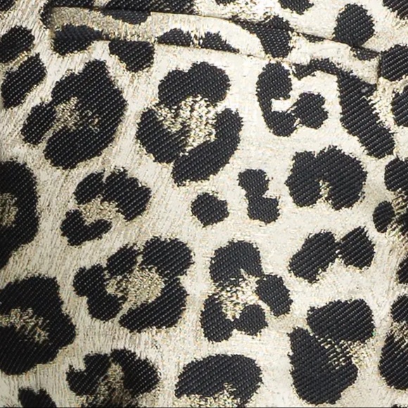 Alice + Olivia Leopard Print Caty Shorts - Picture 3 of 4